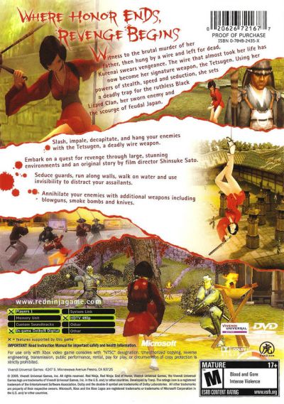 Red Ninja - End of Honor (USA)
